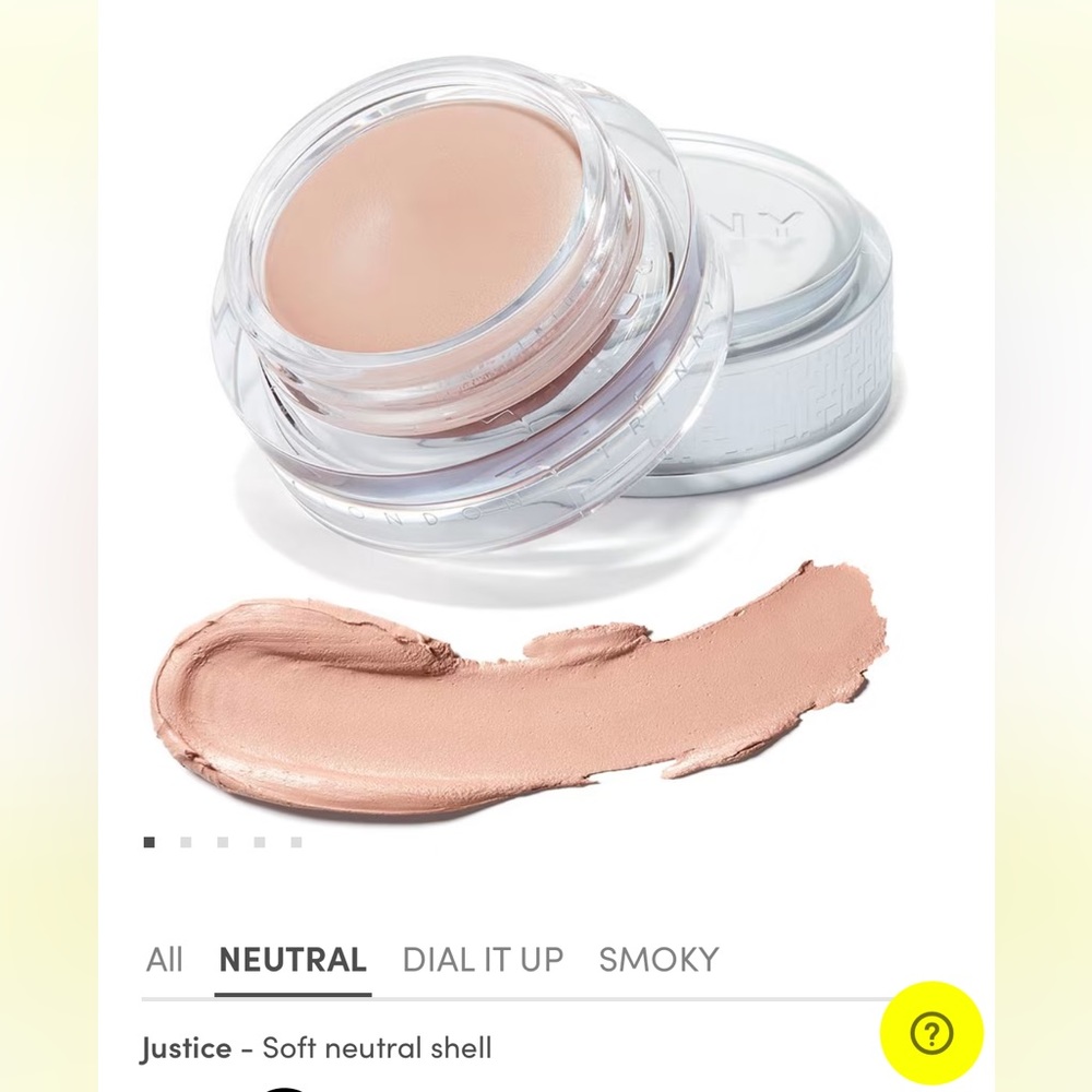 • Trinny London eye to eye cream based eyeshadow •